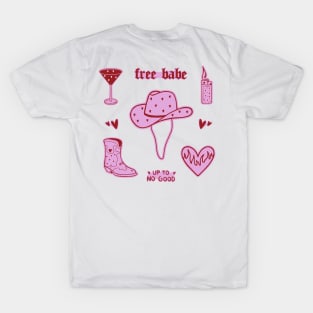 Free babe - no back ground T-Shirt